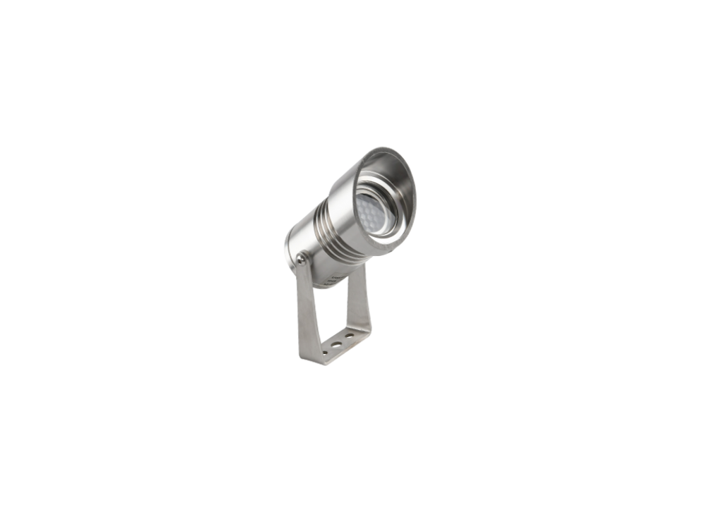 1W Underwater light stainless steel SS316 with IP68 and cylindrical hood